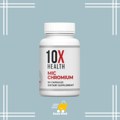     10X Health MIC Chromium Supplement In Pakistan - Blood Sugar Support – Doze Med
