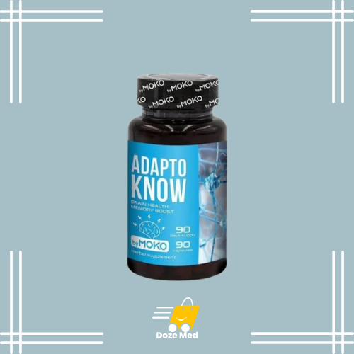     Adapto Know Supplement By Moko In Pakistan - Natural Energy Booster – Doze Med
