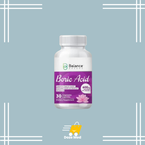     Balance Breens Boric Acid Capsules In Pakistan - Vaginal Health – Doze Med