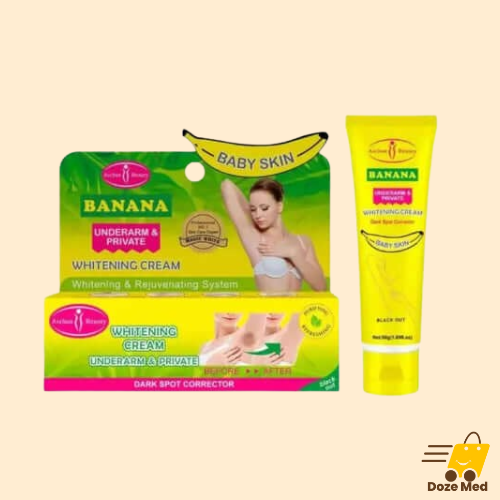 Banana Underarm Whitening Cream In Pakistan