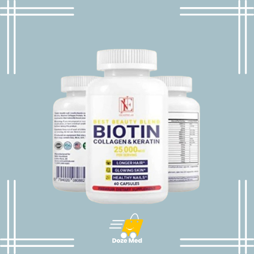     Biotin Collagen & Keratin In Pakistan - For Hair, Skin & Nails – Doze Med