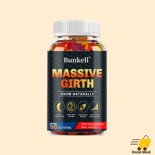 Bunkell Massive Girth Grow Naturally Capsule In Pakistan
