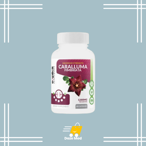     Caralluma Fimbriata Max Strength In Pakistan - For Weight Loss – Doze Med