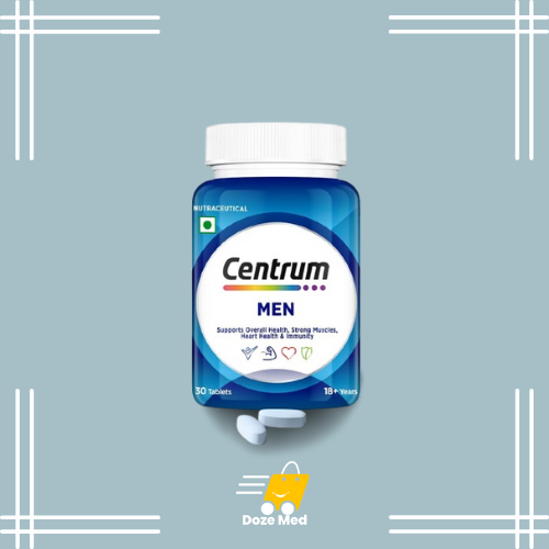     Centrum Men 120 Tablets In Pakistan - Multivitamin For Men – Doze Med