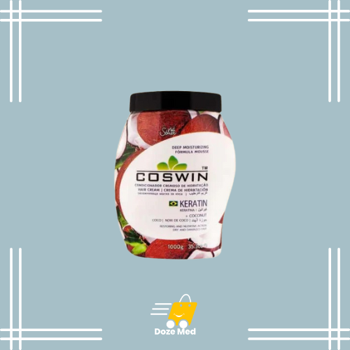     Coswin Keratin Coconut Hair Cream In Pakistan - Smooth & Nourish Hair – Doze Med