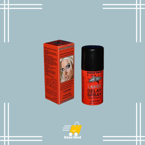     Delay Spray Deadly Shark 14000 In Pakistan - Best Timing Spray – Doze Med