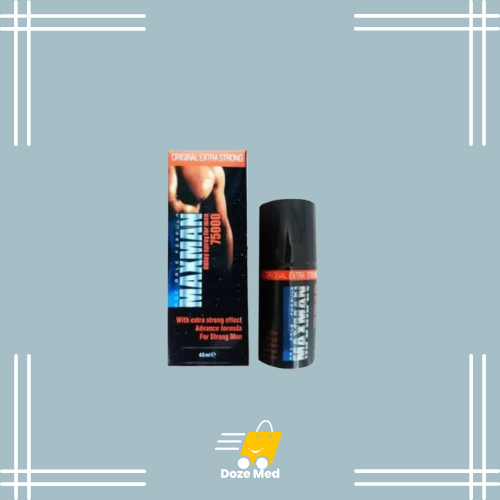     Delay Spray Maxman 75000 In Pakistan - Best Delay Spray for Men – Doze Med