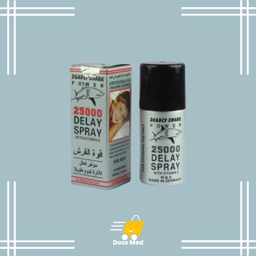 Delay Spray Shark Power 25000 In Pakistan - OriginalTiming Spray – Doze Med Delay Spray Shark Power 25000 In Pakistan - OriginalTiming Spray – Doze Med