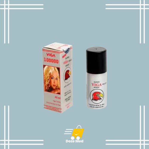 Delay Spray Viga 100000 In Pakistan - Best Timing Spray For Men – Doze Med Delay Spray Viga 100000 In Pakistan - Best Timing Spray For Men – Doze Med