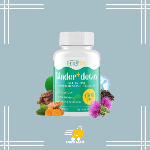     Enerix Binder+ Detox Tablets In Pakistan - Natural Toxin Binder Detox – Doze Med