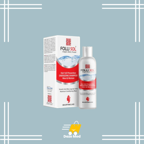     Folli Sol Hair Fall Prevention Shampoo In Pakistan - For Strong Hair – Doze Med