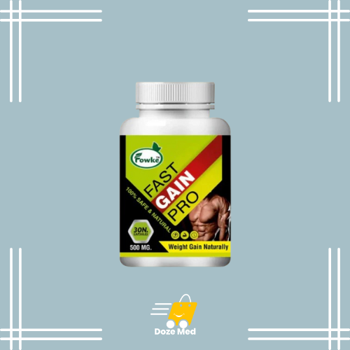     Fowke Fast Gain Pro Capsules In Pakistan - Quick Weight Gain – Doze Med
