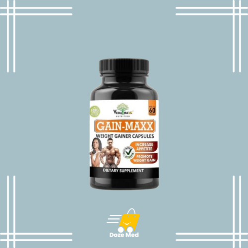     Gain Maxx Weight Gainer Capsules In Pakistan - Fast Muscle Gain – Doze Med