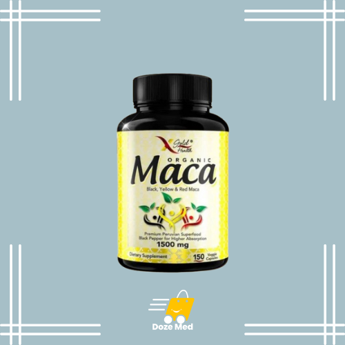     Gold Health Organic Maca In Pakistan - Powder Supplement – Doze Med