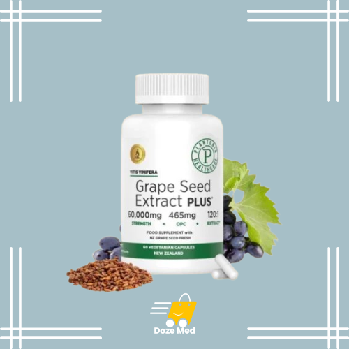 
    Grape Seed Extract Plus Supplement In Pakistan - Antioxidant – Doze Med
