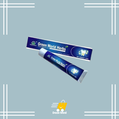     Green World Toothpaste In Pakistan - Herbal Natural Oral Care – Doze Med