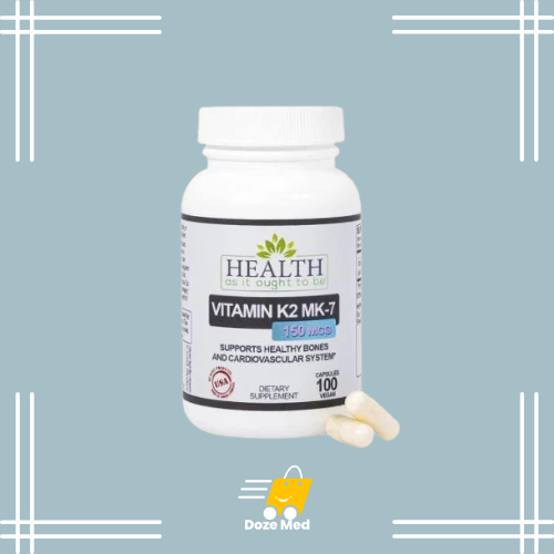     Health As It Ought To Be Vitamin K2 Mk7 In Pakistan - For Bone Health – Doze Med