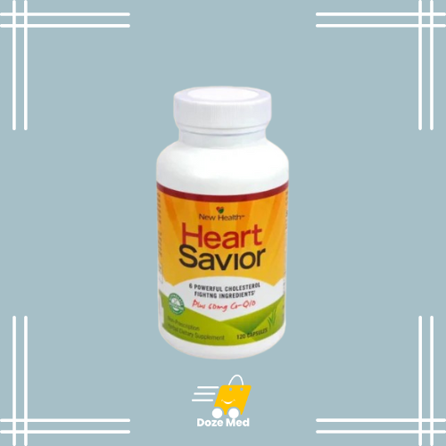     Heart Savior With CoQ10 Capsules In Pakistan - Heart Health Support – Doze Med