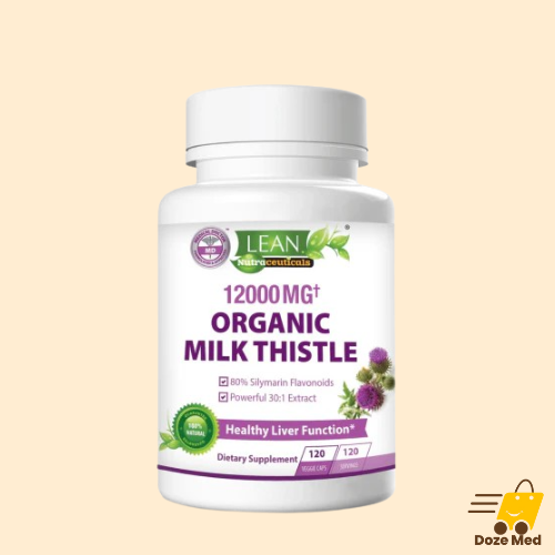 Lean 12000 Mg+ Organic Milk Thistle Capsules In Pakistan