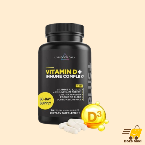 Livingood Vitamin D+ Immune Complex Supplement In Pakistan