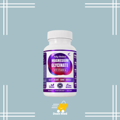 
    Magnesium Glycinate Vitamin B6 Capsules In Pakistan - Pills For Sleep – Doze Med
