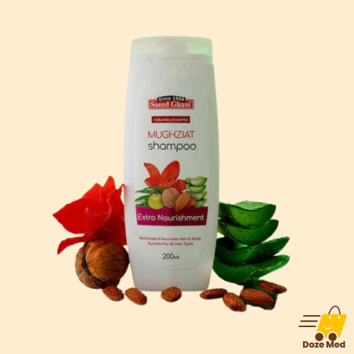     Mughziat Shampoo In Pakistan - Herbal Hair Fall & Growth Care – Doze Med