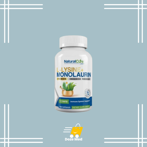     Natural Cure Labs L-Lysine Monolaurin Capsules In Pakistan - Buy Now – Doze Med
