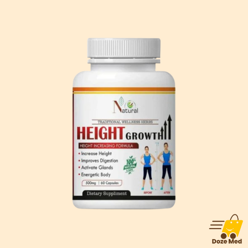 Natural Height Growth Capsules In Pakistan