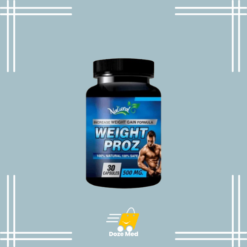     Natural Weight Proz Capsules In Pakistan - Fast Weight Gain – Doze Med