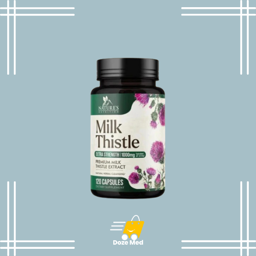     Nature's Milk Thistle 1000 Mg Capsules In Pakistan - For Liver Detox – Doze Med