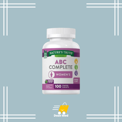 
    Nature's Truth ABC Complete Women's Capsule In Pakistan - Multivitamin – Doze Med
