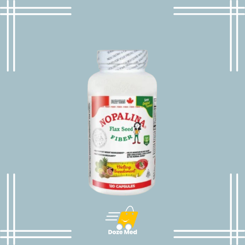     Nopalina Flax Seed Fiber Dietary Supplement In Pakistan - For Health – Doze Med