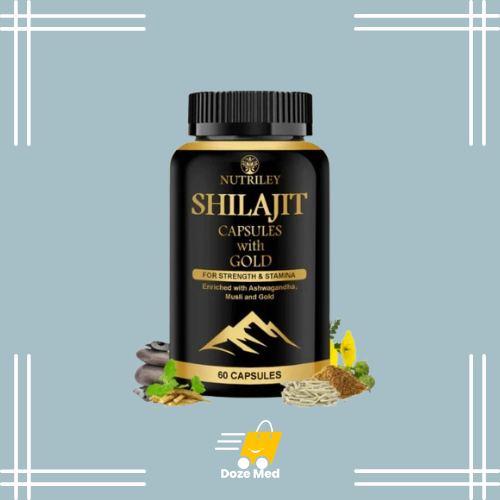     Nutriley Shilajit Capsules In Pakistan - Energy & Vitality Boost – Doze Med
