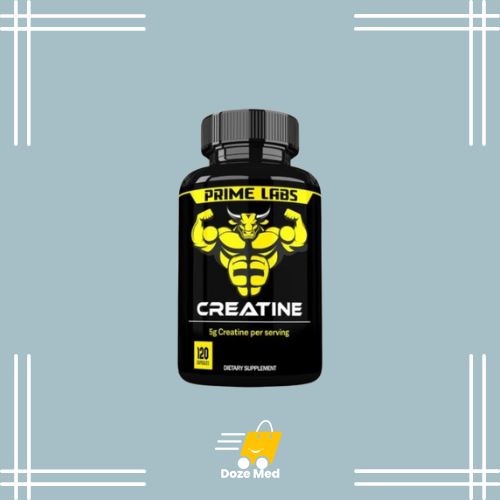     Prime Labs Creatine Monohydrate Capsules In Pakistan - Boost Strength – Doze Med