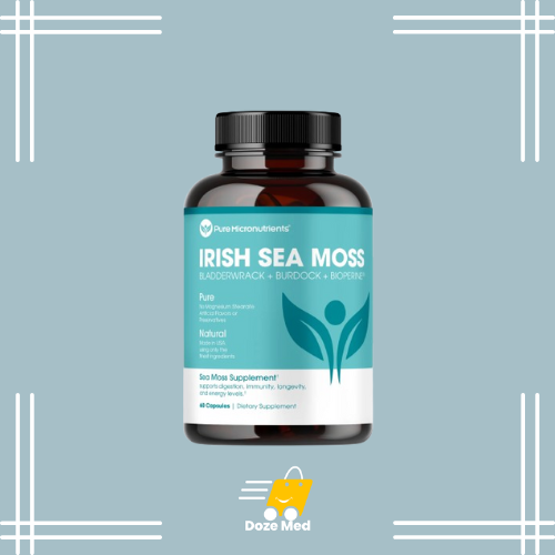     Pure Micronutrients Irish Sea Moss In Pakistan - Organic Supplement – Doze Med