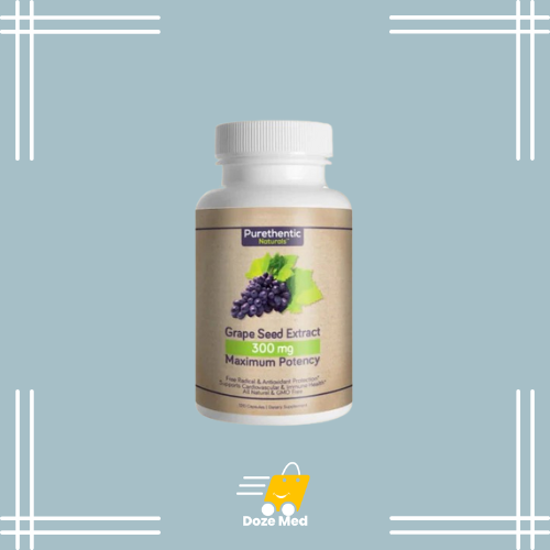     Purethentic Grape Seed Extract Capsules In Pakistan - Available Now – Doze Med