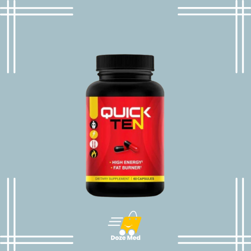     Quick Ten Fat Burner Capsules In Pakistan - Weight Loss Supplement – Doze Med