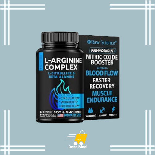     Raw Science Premium L-Arginine In Pakistan - Energy & Heart Health – Doze Med
