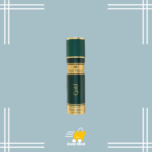     Royal Mirage Gold Body Spray In Pakistan - 100% Original – Doze Med