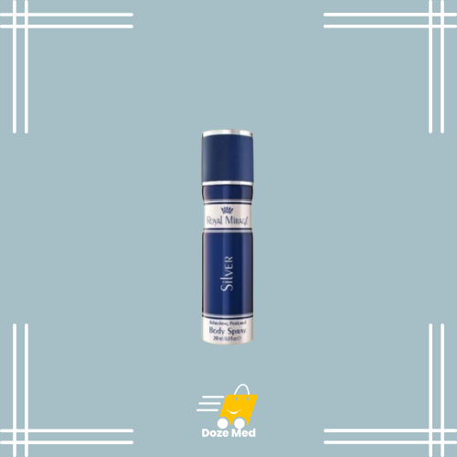     Royal Mirage Silver Body Spray In Pakistan - 100% Original – Doze Med