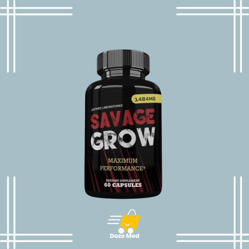     Savage Grow Men’s Health Supplement In Pakistan - Vitality & Stamina – Doze Med
