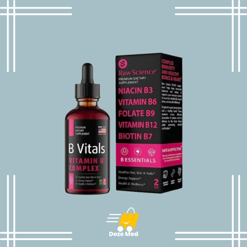     B Vitals Vitamin B6 Complex In Pakistan - For Energy & Immunity – Doze Med