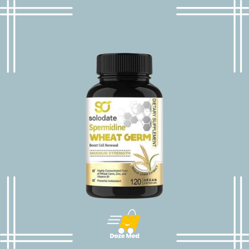     Solodate Spermidine Wheat Germ In Pakistan - Anti Aging Support – Doze Med