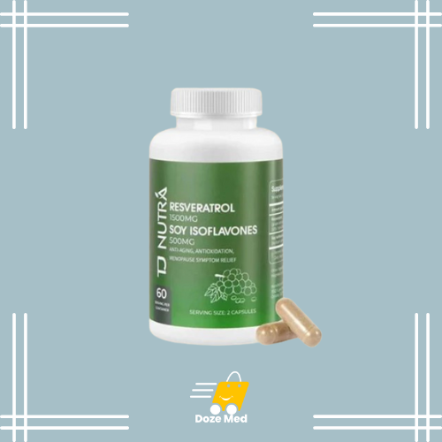 
    TJ Nutra Resveratrol Plus Soy In Pakistan - Antioxidant Support – Doze Med
