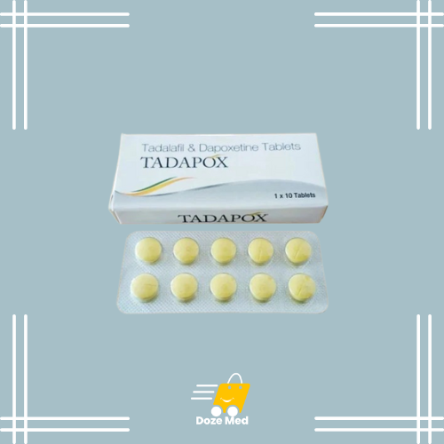     TadaPox Tablet Price In Pakistan - Tadalafil Dapoxetine 80 Mg – Doze Med