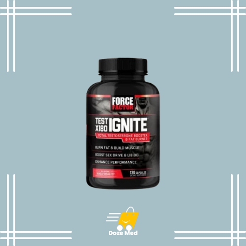     Test X180 Ignite Capsules In Pakistan - Natural Testosterone Booster – Doze Med