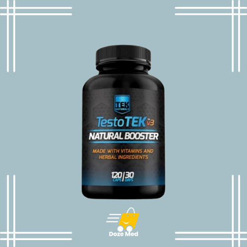 
    Testo Tek Natural Booster In Pakistan - Testosterone Enhancer – Doze Med
