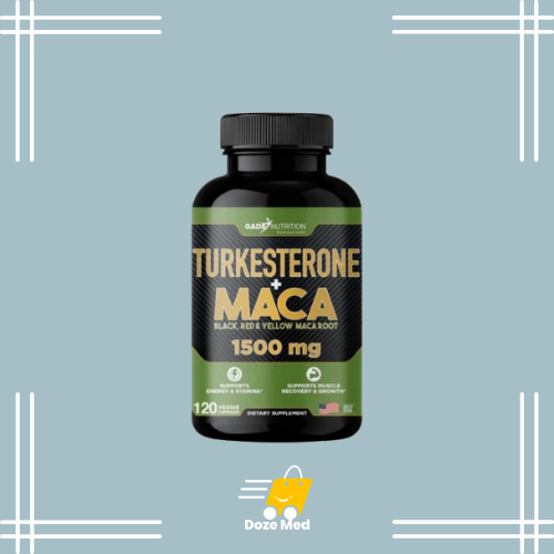     Turkesterone & Maca Capsules In Pakistan - For Muscle Growth – Doze Med