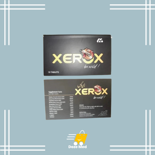
    Xerox Tablets For Men Price In Pakistan - Focus & Brain Health – Doze Med
