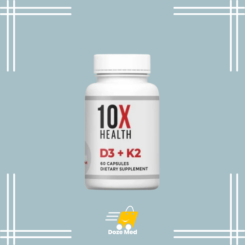 10X Health Vitamin D3 K2 Capsules In Pakistan